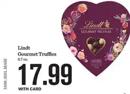 Mariano's Lindt Gourmet Truffles offer