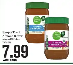 Mariano's Simple Truth Almond Butter offer