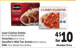 Safeway Lean Cuisine Entrée offer