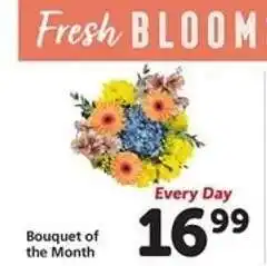 Safeway Bouquet of the Month offer