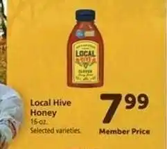 Safeway Local Hive Honey offer