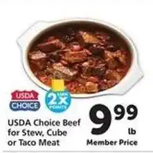 Safeway USDA Choice Beef offer