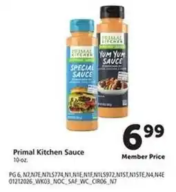 Safeway Primal Kitchen Sauce offer