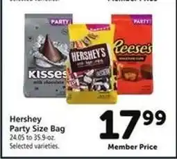 Safeway Hershey Party Size Bag offer