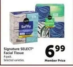 Safeway Signature Select Facial Tissue offer