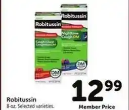 Safeway Robitussin offer