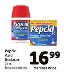 Safeway Pepcid Acid Reducer offer