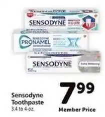 Safeway Sensodyne Toothpaste offer