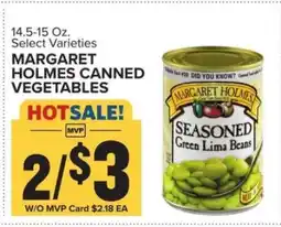 Food Lion Margaret Holmes Canned Vegetables offer
