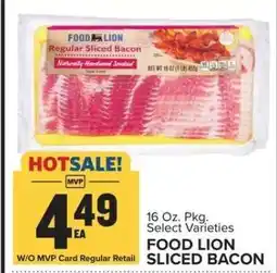 Food Lion Food Lion Sliced Bacon offer