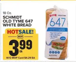 Food Lion SCHMIDT OLD TYME 647 WHITE BREAD offer