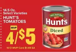 Food Lion Hunt's Tomatoes offer