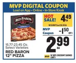 Food Lion Red Baron 12 Pizza offer