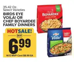 Food Lion Birds Eye Voila! or Chef Boyardee Family Dinners offer