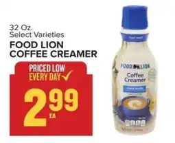 Food Lion FOOD LION COFFEE CREAMER offer