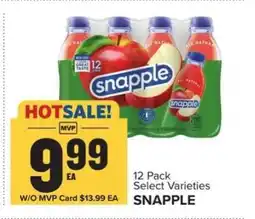 Food Lion Snapple offer
