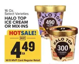 Food Lion Halo Top Ice Cream or Mix-Ins offer