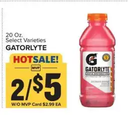 Food Lion Gatorlyte offer