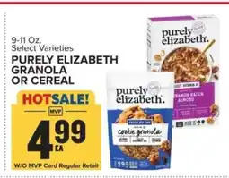 Food Lion PURELY ELIZABETH GRANOLA OR CEREAL offer