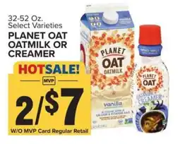 Food Lion Planet Oat Oatmilk or Creamer offer