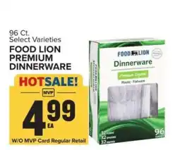 Food Lion Food Lion Premium Dinnerware offer