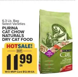 Food Lion PURINA CAT CHOW NATURALS DRY CAT FOOD offer