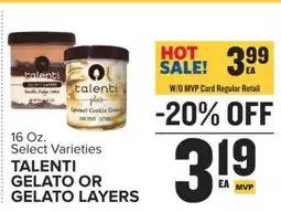 Food Lion Talenti Gelato or Gelato Layers offer