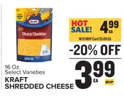 Food Lion Kraft Shredded Cheese offer