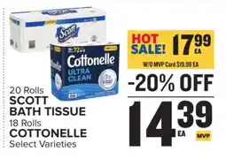 Food Lion Cottonelle Bath Tissue offer