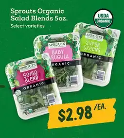 Sprouts Farmers Market Sprouts Organic Salad Blends offer