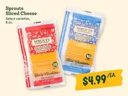 Sprouts Farmers Market Sprouts Sliced Cheese offer