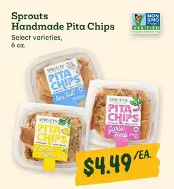 Sprouts Farmers Market Sprouts Handmade Pita Chips offer