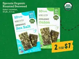 Sprouts Farmers Market Sprouts Organic Roasted Seaweed offer