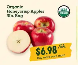 Sprouts Farmers Market Organic Honeycrisp Apples offer