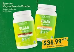 Sprouts Farmers Market Sprouts Vegan Protein Powder offer