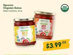Sprouts Farmers Market Sprouts Organic Salsa offer