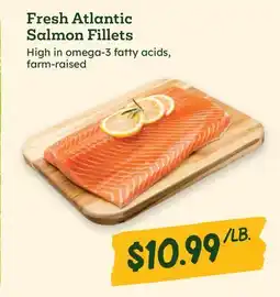 Sprouts Farmers Market Fresh Atlantic Salmon Fillets offer