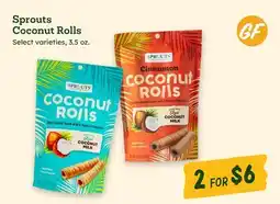 Sprouts Farmers Market Sprouts Coconut Rolls offer