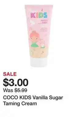 Marshalls COCO KIDS Vanilla Sugar Taming Cream offer