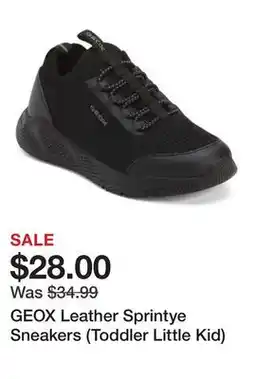 Marshalls GEOX Leather Sprintye Sneakers (Toddler Little Kid) offer