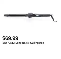 Marshalls BIO IONIC Long Barrel Curling Iron offer