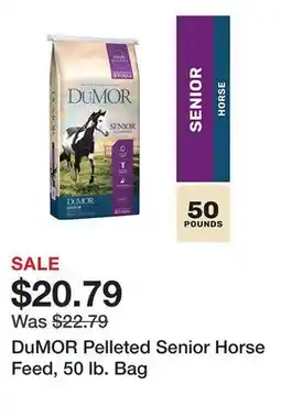 Tractor Supply Company DuMOR Pelleted Senior Horse Feed, 50 lb. Bag offer