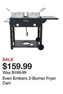 Tractor Supply Company Even Embers 2-Burner Fryer Cart offer