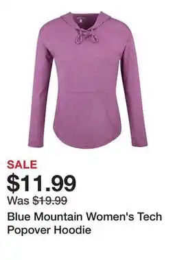Tractor Supply Company Blue Mountain Women's Tech Popover Hoodie offer