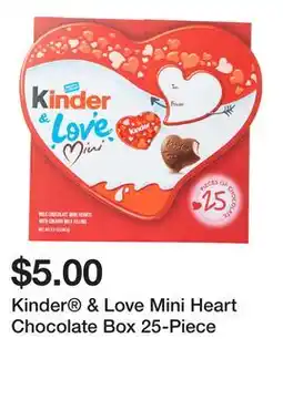 Five Below Kinder & Love Mini Heart Chocolate Box 25-Piece offer