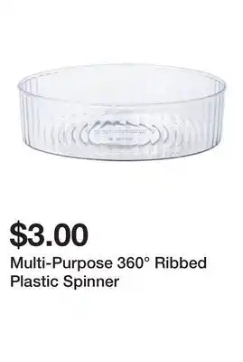 Five Below Multi-Purpose 360° Ribbed Plastic Spinner offer