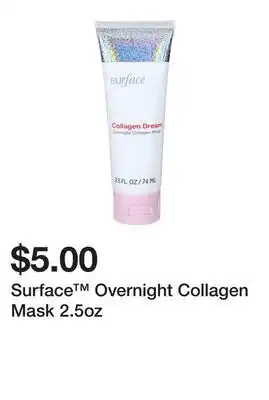 Five Below Surface Overnight Collagen Mask 2.5oz offer