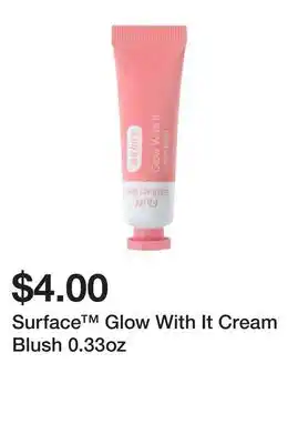 Five Below Surface Glow With It Cream Blush 0.33oz offer