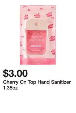 Five Below Cherry On Top Hand Sanitizer 1.35oz offer