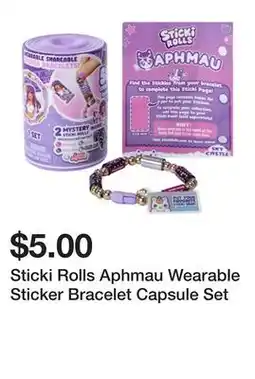Five Below Sticki Rolls Aphmau Wearable Sticker Bracelet Capsule Set offer